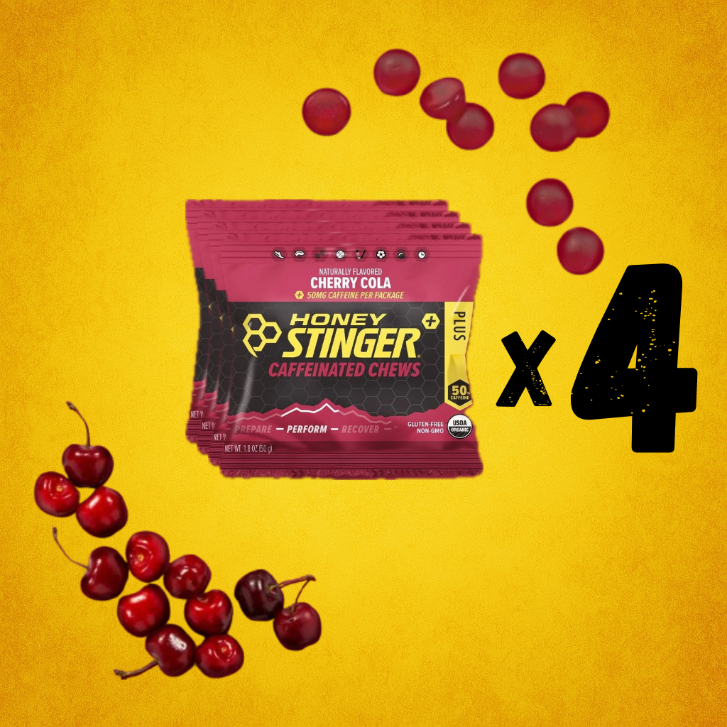 Kit 4 Gomitas energéticas Cherry cola PLUS