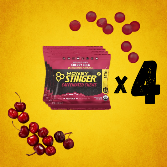 Kit 4 Gomitas energéticas Cherry cola PLUS