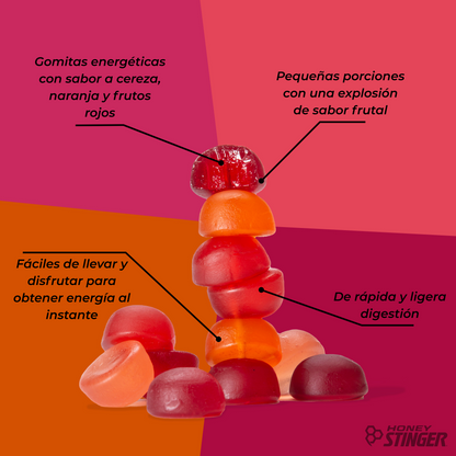 Mix de 4 Gomitas energéticas