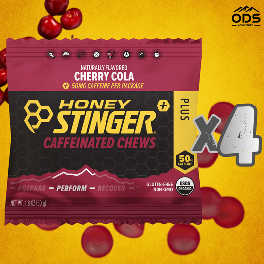 Kit 4 Gomitas energéticas Cherry cola PLUS